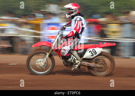 Golf Cup dirt track racing ; Jodhpur Rajasthan ; Inde ; Banque D'Images