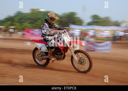 Golf Cup dirt track racing ; Jodhpur Rajasthan ; Inde ; Banque D'Images