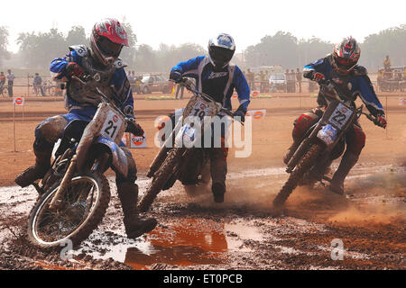 Golf Cup dirt track racing ; Jodhpur Rajasthan ; Inde ; Banque D'Images