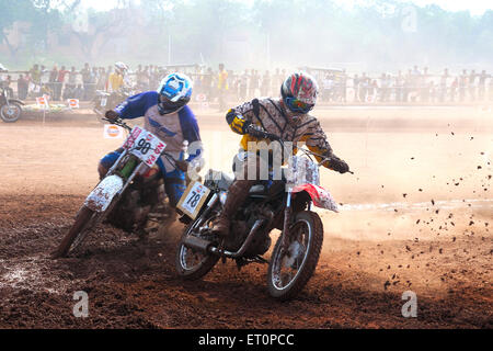 Golf Cup dirt track racing ; Jodhpur Rajasthan ; Inde ; Banque D'Images