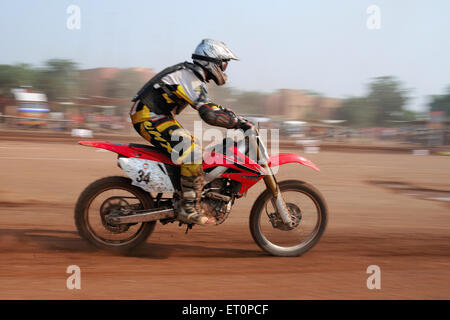 Golf Cup dirt track racing ; Jodhpur Rajasthan ; Inde ; Banque D'Images