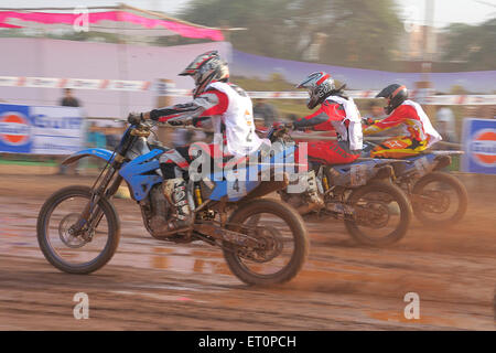 Golf Cup dirt track racing ; Jodhpur Rajasthan ; Inde ; Banque D'Images