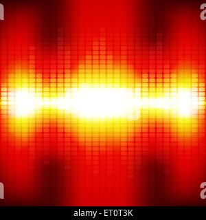 Égaliseur numérique rouge arrière-plan avec des poussées. Vecteur EPS RVB 10 Illustration de Vecteur