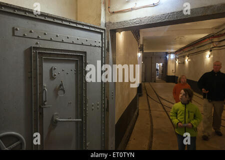 Schoenenbourg, France, visite de l'usine d'artillerie de Schoenenbourg Banque D'Images