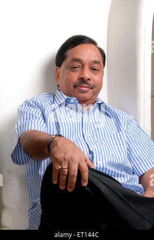 Narayan Rane, membre de Rajya Sabha, Narayan Tatu Rane, politicien indien, Maharashtra, Inde, Asie Banque D'Images