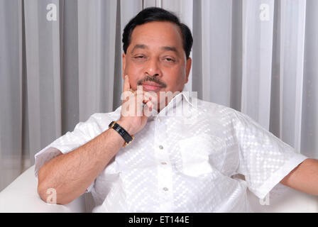 Narayan Rane, membre de Rajya Sabha, Narayan Tatu Rane, politicien indien, Maharashtra, Inde, Asie Banque D'Images