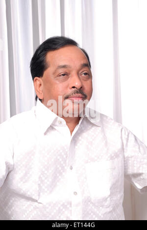 Narayan Rane, membre de Rajya Sabha, Narayan Tatu Rane, politicien indien, Maharashtra, Inde, Asie Banque D'Images