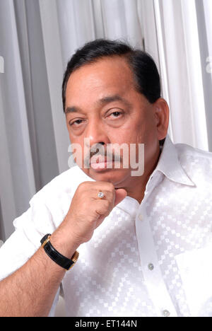 Narayan Rane, membre de Rajya Sabha, Narayan Tatu Rane, politicien indien, Maharashtra, Inde, Asie Banque D'Images