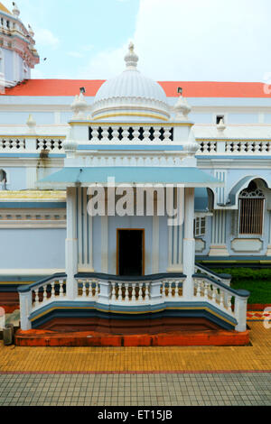 Shri mangeshi temple Panjim goa Inde Asie Banque D'Images