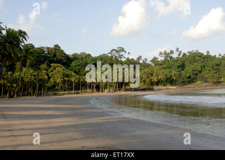 Corbyns Cove Beach ; Port Blair ; Îles Andaman du Sud ; baie du Bengale ; Inde - smr 162078 Banque D'Images