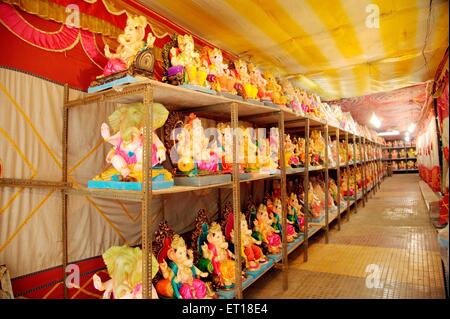 Statue de Seigneur Ganesh à vendre en Inde Maharashtra Mumbai Boutique Banque D'Images