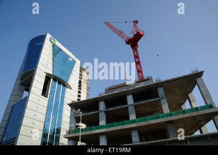 La construction de worli mumbai Maharashtra Inde Asie Banque D'Images