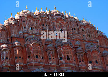 Hawa Mahal Palace de Jaipur Rajasthan Inde Asie vent