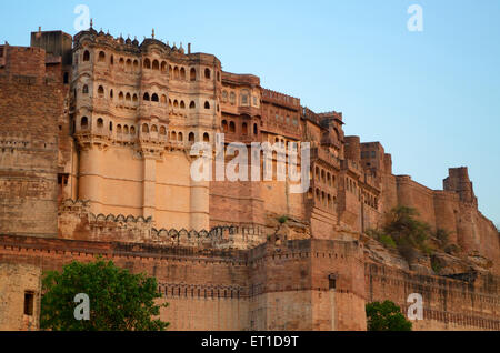 Fort Mehrangarh Jodhpur Jodhpur Rajasthan inde Kila Banque D'Images