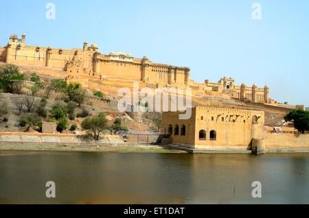 Fort Amer Jaipur Rajasthan Inde Banque D'Images