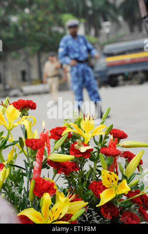 Force d'action rapide de la police & commando RAF Taj Mahal Hotel ; attaque terroriste Deccan Mujahedeen 26 novembre 2008 à Bombay Banque D'Images