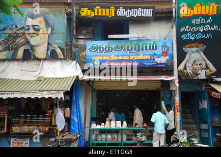 Canulars au Tamil ; Tanjore ; Thanjavur ; Tamil Nadu ; Inde Banque D'Images