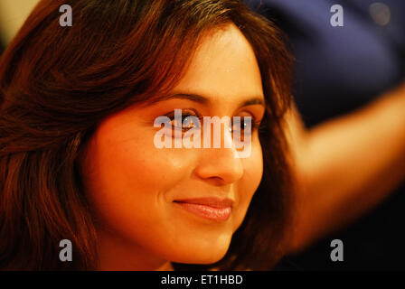 Rani Mukerji actrice indienne Inde Asie Banque D'Images