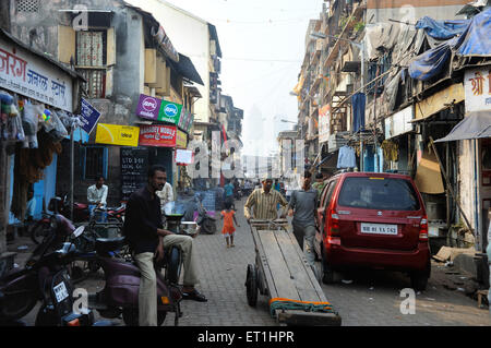 Kamathipura; Lal Bazar; zone de feu rouge; Grant Road; Bombay;Mumbai; Maharashtra; Inde; Asie; Asie;Indien; pas de version du modèle Banque D'Images