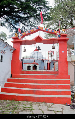 Temple Syahi Devi, Sitlakhet, Shitlakhet, Almora, Uttarakhand,Inde, Asie, Asie, Indien Banque D'Images