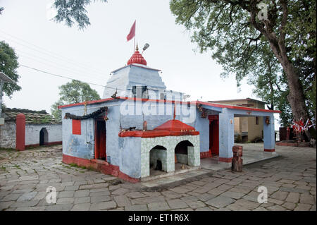 Temple Syahi Devi, Sitlakhet, Shitlakhet, Almora, Uttarakhand,Inde, Asie, Asie, Indien Banque D'Images