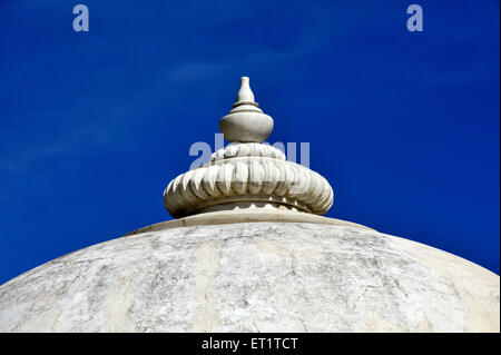 Dome adinatha Jain temple de ranakpur au Rajasthan en Inde Asie Banque D'Images