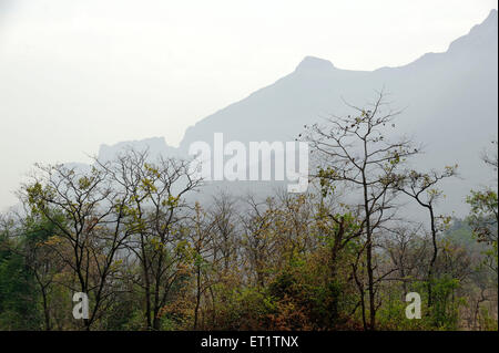 Montagnes à malshej ghat à Maharashtra Inde Asie Banque D'Images