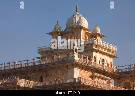 Musée central ; Albert Hall ; Jaipur ; Rajasthan ; Inde ; Asie Banque D'Images