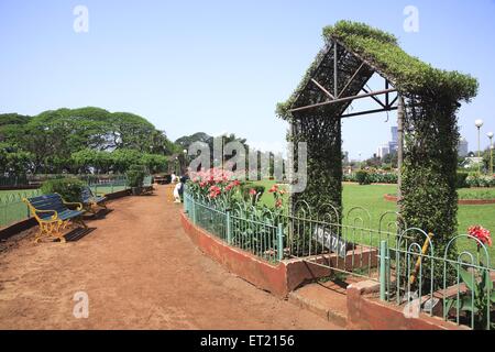 Jardins suspendus ; Jardins de Pherozeshah Mehta ; colline de Malabar ; Bombay ; Mumbai ; Maharashtra ; Inde ; Asie ; Asie ; Indien Banque D'Images