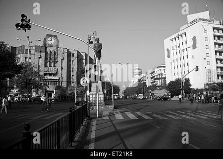 Gare de Churchgate, Western Railway local train Terminus, Bombay, Mumbai, Maharashtra, Inde, Asie, Asie, Indien Banque D'Images