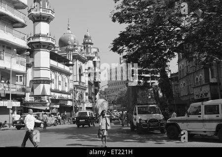 L'Inde Maharashtra Mumbai Masjid Hamidiya Asie jan 2012 Banque D'Images