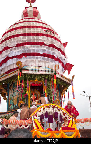 Bubu sur ram navami à partagali Goa ; Inde ; mutt Banque D'Images