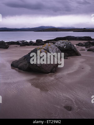 Détail plage, Mellon Udrigle, Gairloch, Écosse Banque D'Images