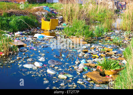 La pollution totale Banque D'Images