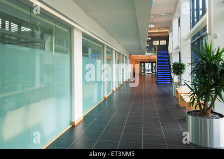 L'intérieur de bureau moderne - Hall/couloir Banque D'Images