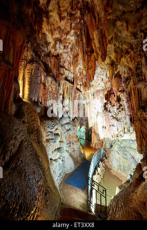 Grottes de Kefalonia, Grèce, Drogarati Banque D'Images