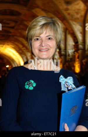 Présentation de l'ordre bavarois du mérite à l'Antiquarium de la résidence proposant : Fürstin Gloria von Thurn und Taxis Où : Munich, Allemagne Quand : 17 Déc 2014 Crédit : Franco Gulotta/WENN.com Banque D'Images