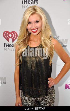 1035 KISS FM's Jingle Ball - Arrivées en vedette : Tiffany Houghton Où : Rosemont, Illinois, United States Quand : 18 Déc 2014 Crédit : C.M. Wiggins/WENN.com Banque D'Images