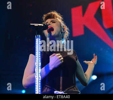 Y100 Jingle Ball 2014 tenue à la BB&T Center - Performances comprend : Kiesa Où : Sunrise, Florida, United States Quand : 21 déc 2014 : Crédit Photographie/WENN.com JLN Banque D'Images