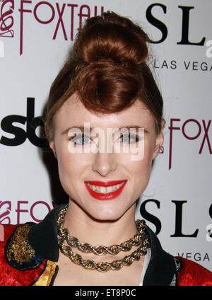 Kiesza "hôtes l'appartenance Du lundi" à l'intérieur de Nuit Foxtail SLS Las Vegas Hotel & Casino comprend : Kiesza Où : Las Vegas, Nevada, United States Quand : 29 Déc 2014 Crédit : DJDM/WENN.com Banque D'Images