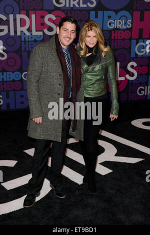 Saison 4 premiere de HBO's 'Girls' montrée au Musée Américain d'Histoire Naturelle - Arrivées comprend : Kirstie Alley Où : New York City, New York, United States Quand : 05 Jan 2015 Crédit : Ivan Nikolov/WENN.com Banque D'Images