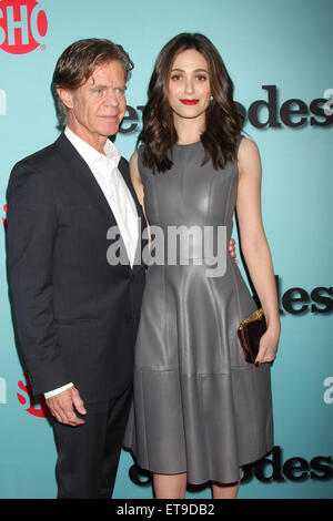 Showtime célèbre 'Shameless tout nouveau de saisons", "House of Lies' et 'épisodes' Avec : William H. Macy, Emmy Rossum Où : West Hollywood, California, United States Quand : 06 Jan 2015 Credit : Nicky Nelson/WENN.com Banque D'Images