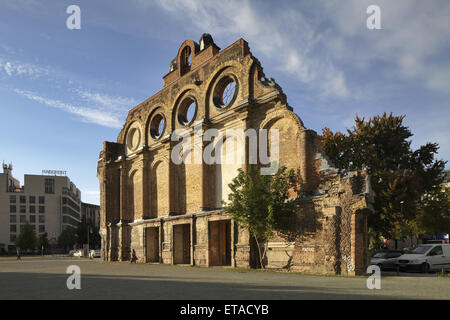 Berlin, Allemagne, les ruines de l'ancien portail de l'Anhalter Bahnhof Banque D'Images