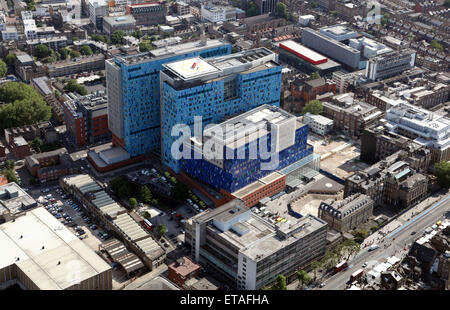 Vue aérienne du Royal London Hospital, Royaume-Uni Banque D'Images