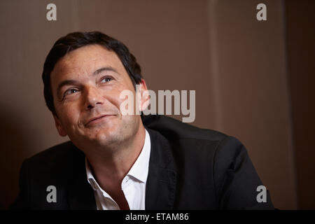 Berlin, Allemagne, Thomas Piketty, économiste et professeur à l'École d'économie de Paris Banque D'Images