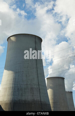 Peitz, Allemagne, la lignite Jänschwalde Banque D'Images