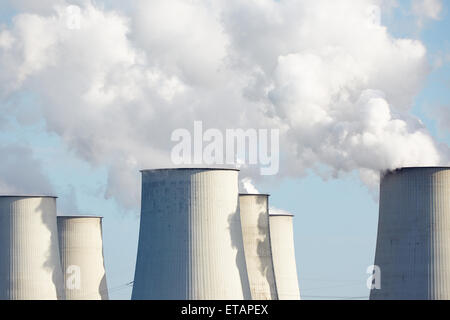 Maust, l'Allemagne, la lignite Jänschwalde Banque D'Images