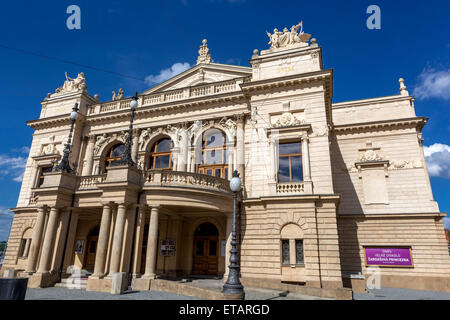 Josef Kajetan Tyl Theatre (1902) Vieille ville, Plzen, République Tchèque, Europe Banque D'Images