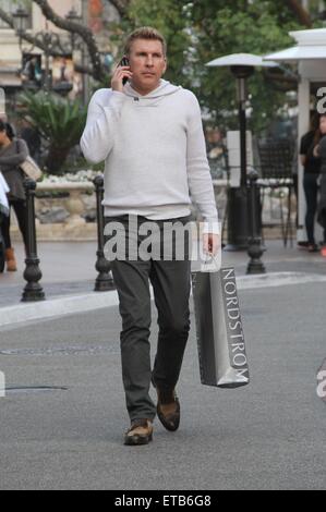 Réalité star, Todd Chrisley va faire les courses au bosquet à Hollywood comprend : Todd Chrisley Où : Los Angeles, California, United States Quand : 12 janvier 2015 Source : WENN.com Banque D'Images