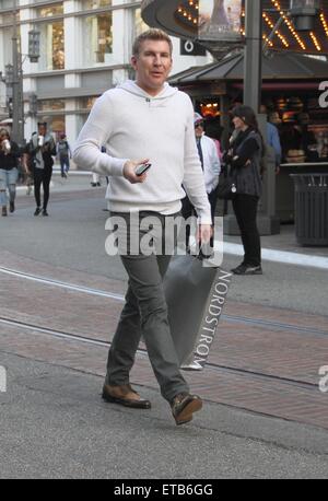 Réalité star, Todd Chrisley va faire les courses au bosquet à Hollywood comprend : Todd Chrisley Où : Los Angeles, California, United States Quand : 12 janvier 2015 Source : WENN.com Banque D'Images